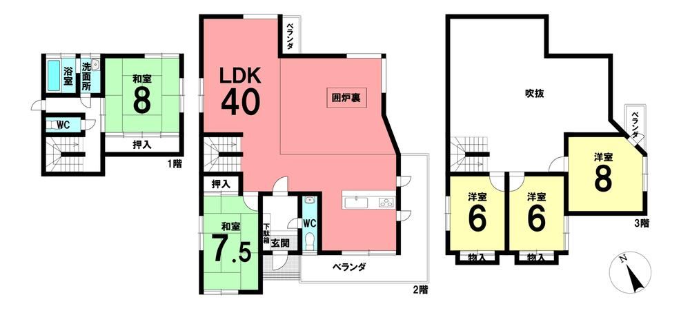 5LDK house in Nakatsugawa, Gifu - Photo 1