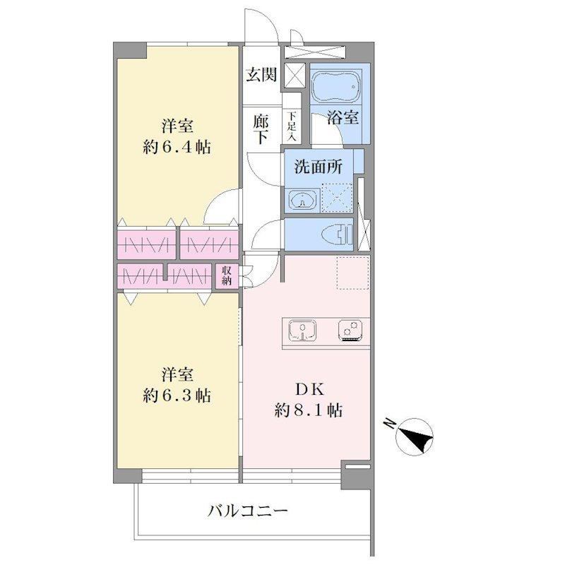 2DK apartment in Ota Ward, Tokyo - Photo 1