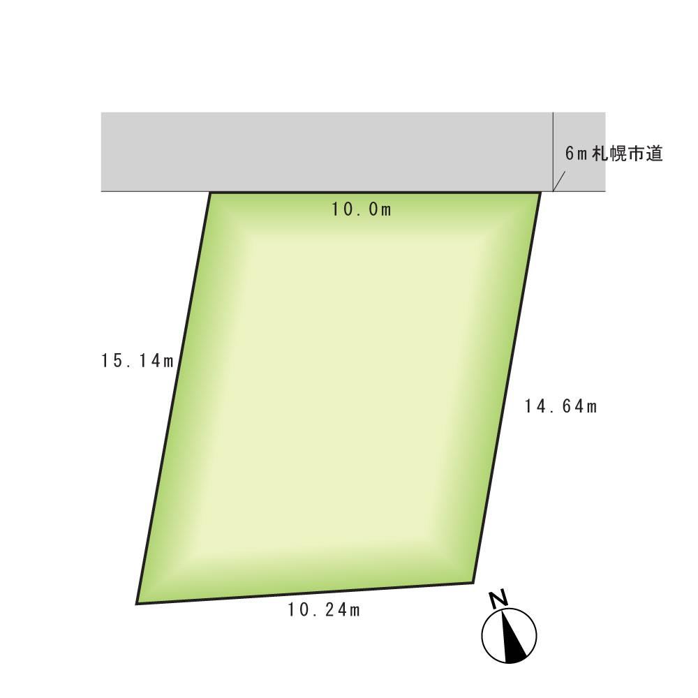 150 m² land in Toyohira Ward, Sapporo, Hokkaido - Photo 1