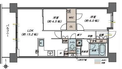 2LDK apartment in Kita Ward, Osaka - Photo 1