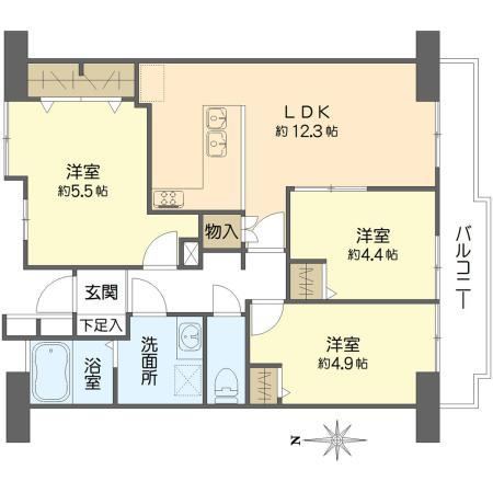 3LDK apartment in Urayasu, Chiba - Photo 1