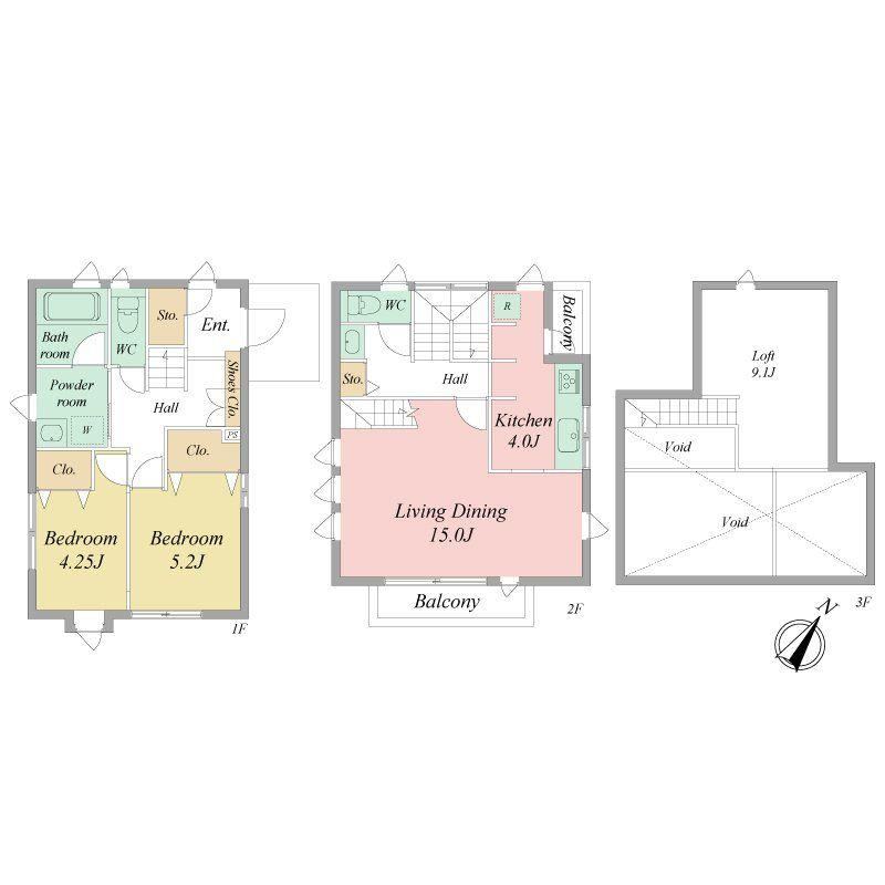 2LDK house in Isogo Ward, Yokohama, Kanagawa - Photo 1