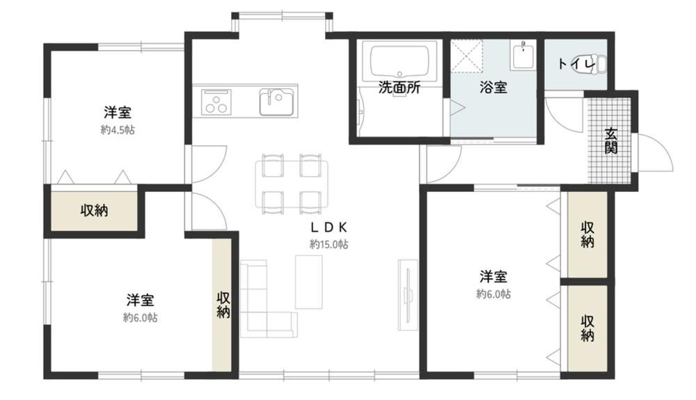 3LDK house in Yamaguchi, Yamaguchi - Photo 1