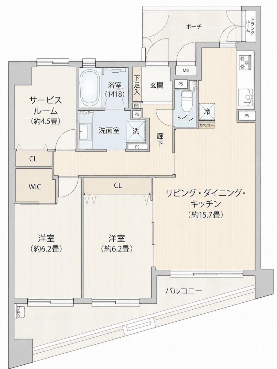 3LDK apartment in Miyamae Ward, Kawasaki, Kanagawa - Photo 1