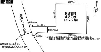 plot of land in Shiraoka