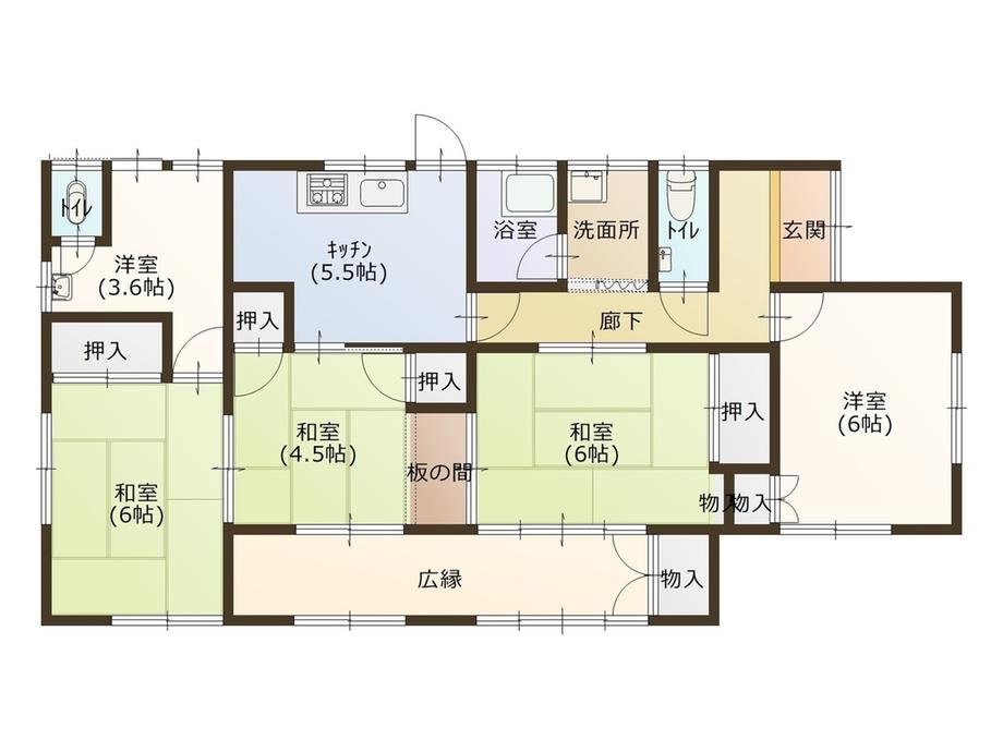 4K+S house in Tadotsu, Nakatado District, Kagawa - Photo 1