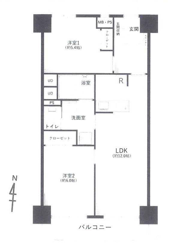 2LDK apartment in Nerima Ward, Tokyo - Photo 1