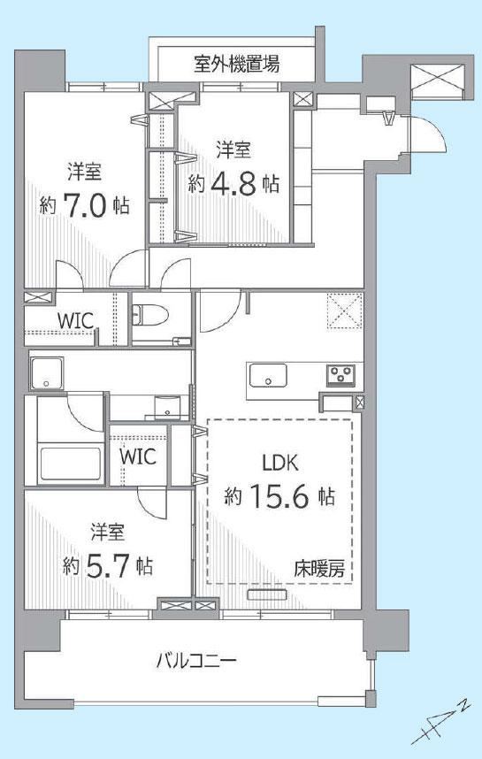 3LDK apartment in Setagaya Ward, Tokyo - Photo 1