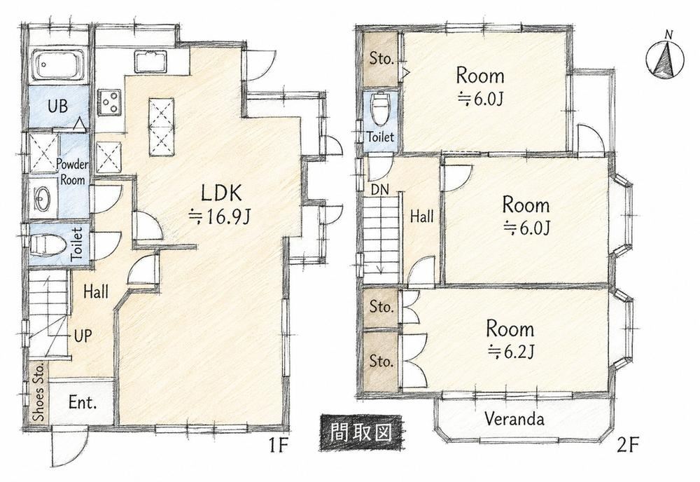 3LDK house in Kanazawa Ward, Yokohama, Kanagawa - Photo 1