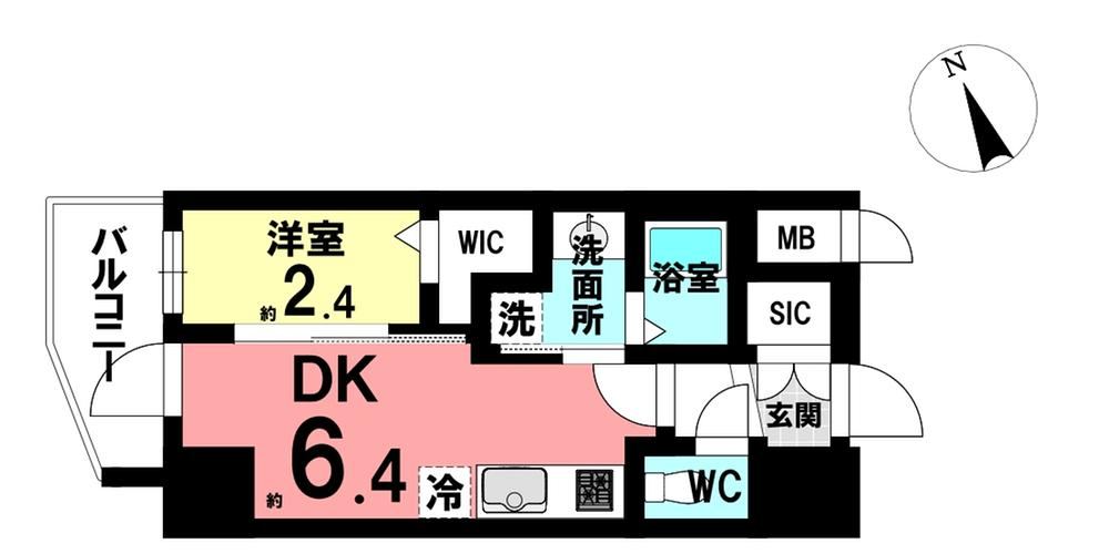 1DK apartment in Higashi Ward, Nagoya, Aichi - Photo 1
