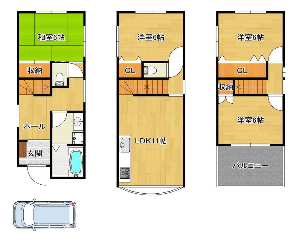 4LDK house in Higashiyodogawa Ward, Osaka - Photo 1