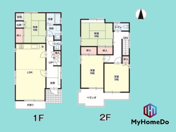 4LDK house in Kita Ward, Nagoya, Aichi - Photo 1