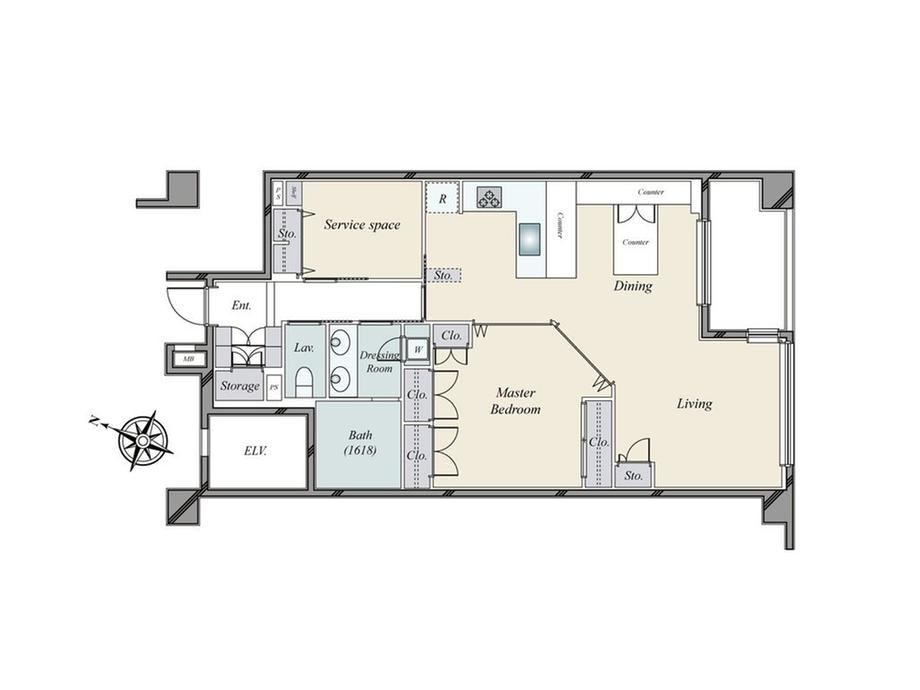 1LDK+S apartment in Shinjuku Ward, Tokyo - Photo 1