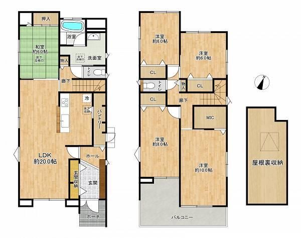 5LDK+S house in Midori Ward, Nagoya, Aichi - Photo 1