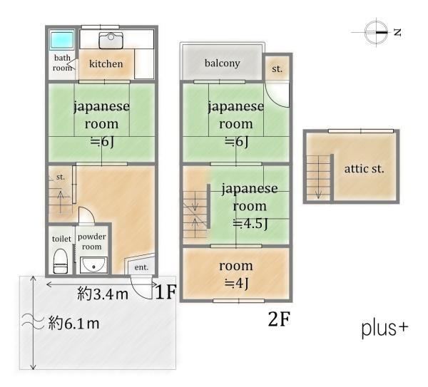 4K house in Kita Ward, Kyoto - Photo 1