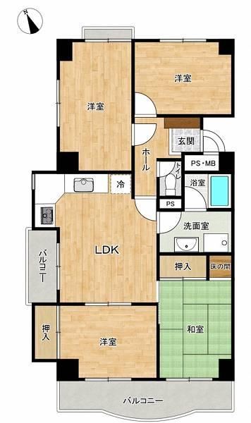 4LDK apartment in Chikusa Ward, Nagoya, Aichi - Photo 1