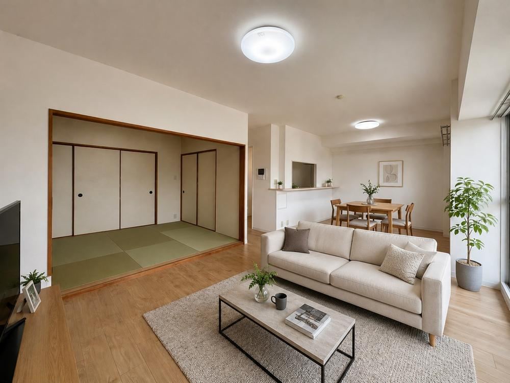 3LDK apartment in Nishi Ward, Kobe, Hyogo - Photo 1