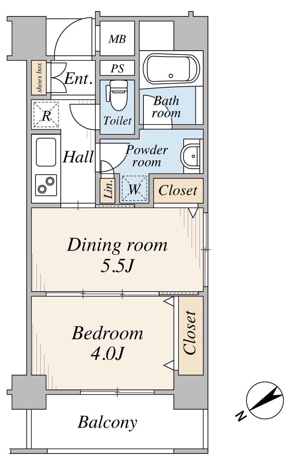 1DK apartment in Taito Ward, Tokyo - Photo 1