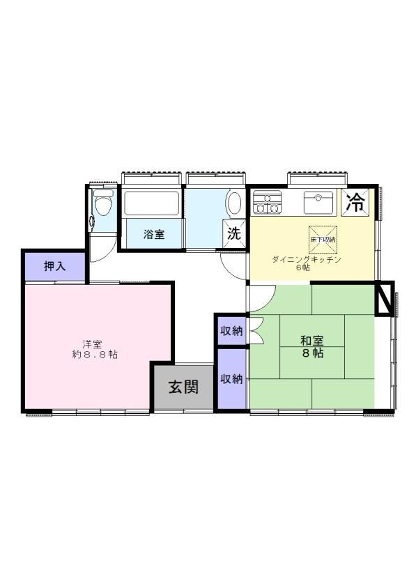 2DK house in Ichihara, Chiba - Photo 1