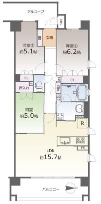 3LDK apartment in Kita Ward, Kyoto - Photo 1