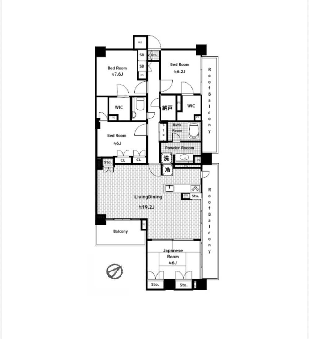 4LDK+S apartment in Ota Ward, Tokyo - Photo 1