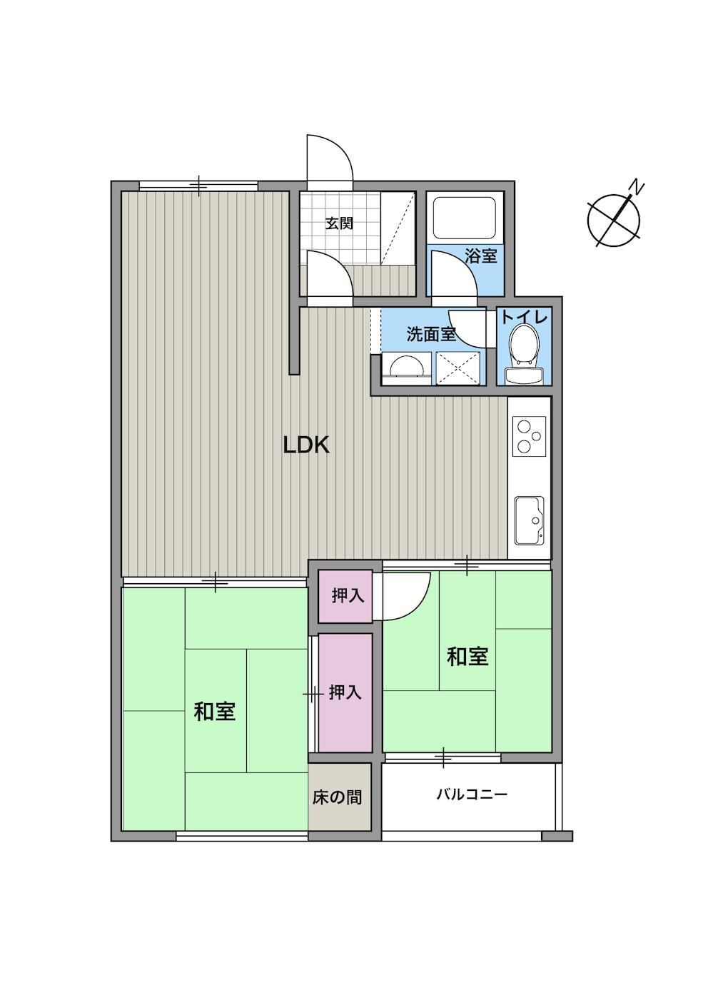 3DK apartment in Kohoku Ward, Yokohama, Kanagawa - Photo 1