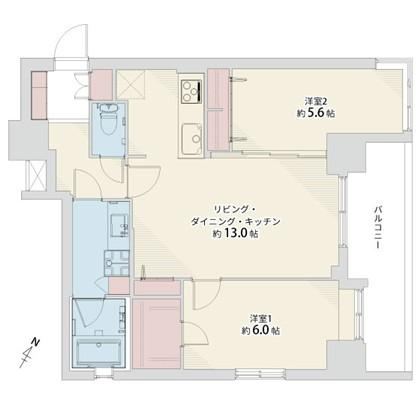 2LDK apartment in Shibuya Ward, Tokyo - Photo 1
