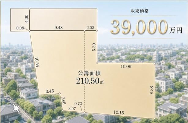 211 m² land in Meguro Ward, Tokyo - Photo 1