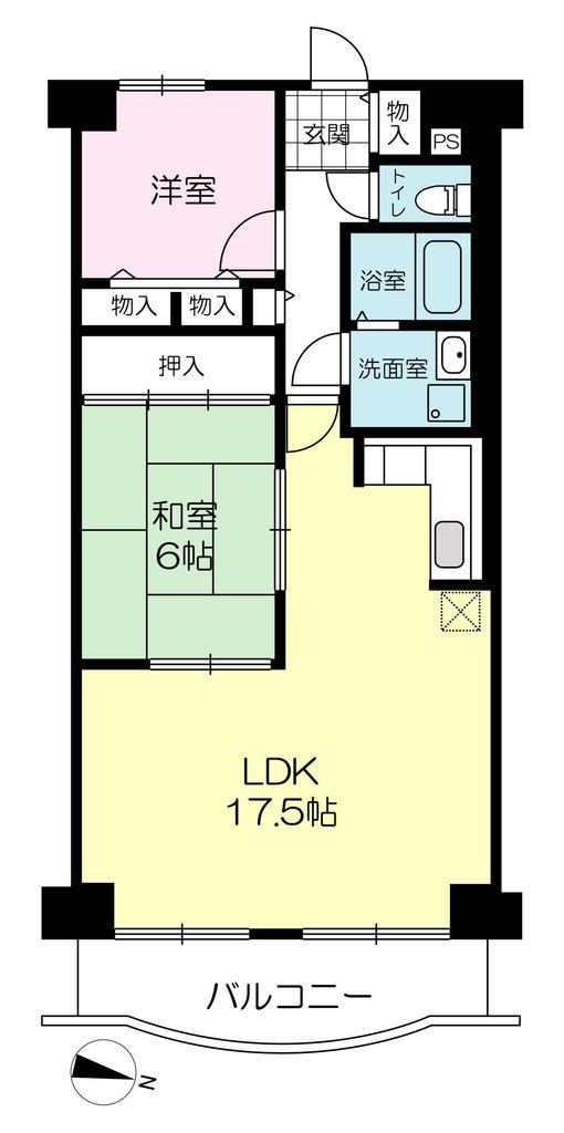 2LDK apartment in Akashi, Hyogo - Photo 1