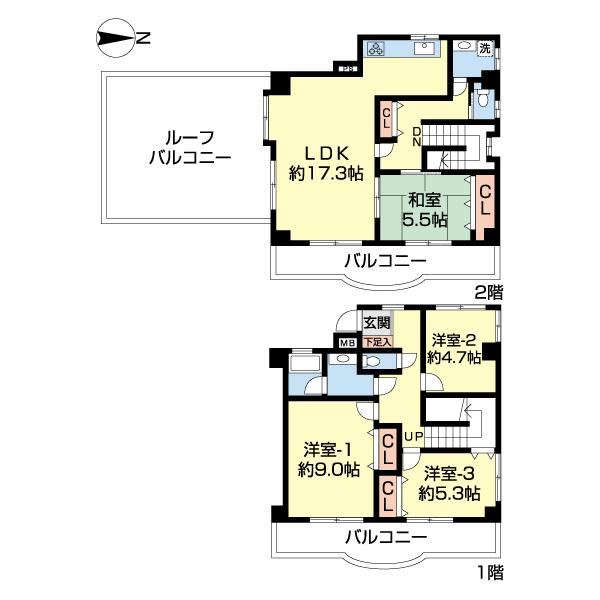 4LDK apartment in Naka Ward, Yokohama, Kanagawa - Photo 1