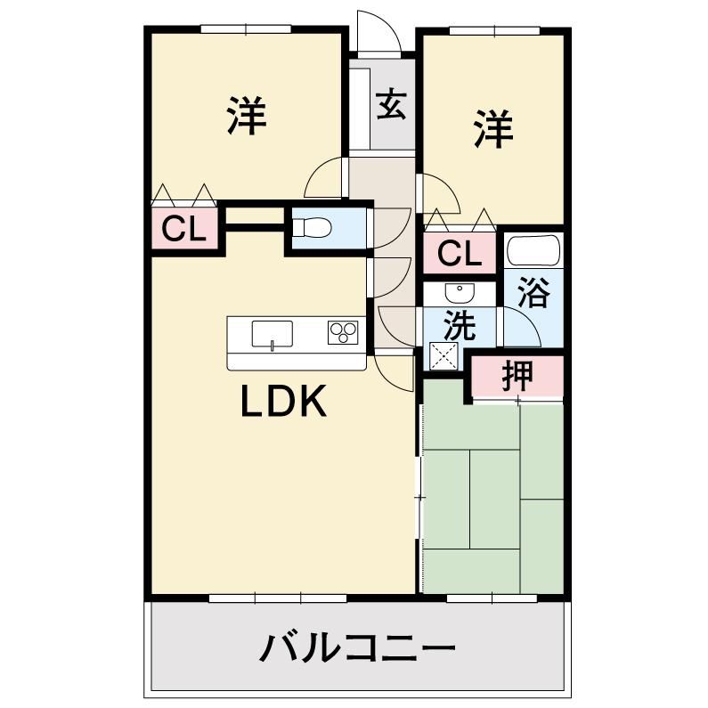 3LDK apartment in Niihama, Ehime - Photo 1