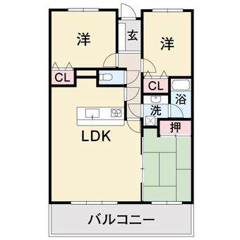 3LDK apartment in Niihama