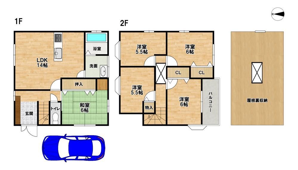5LDK house in Yao, Osaka - Photo 1