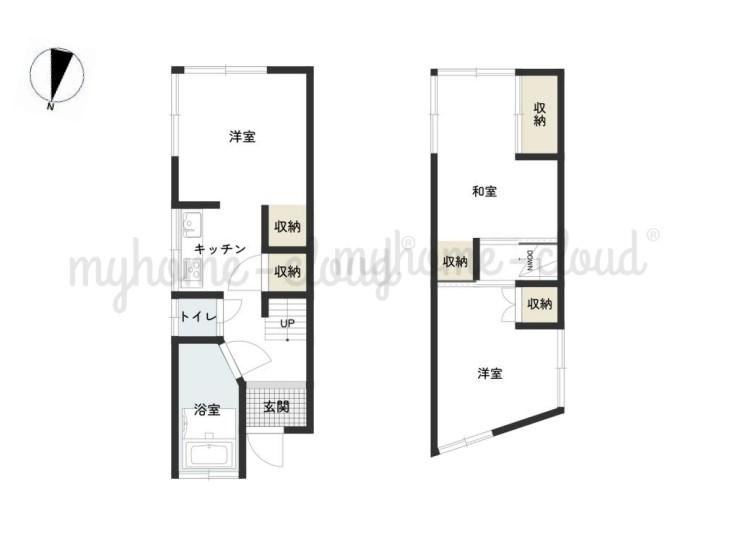 3K house in Fujimino, Saitama - Photo 1