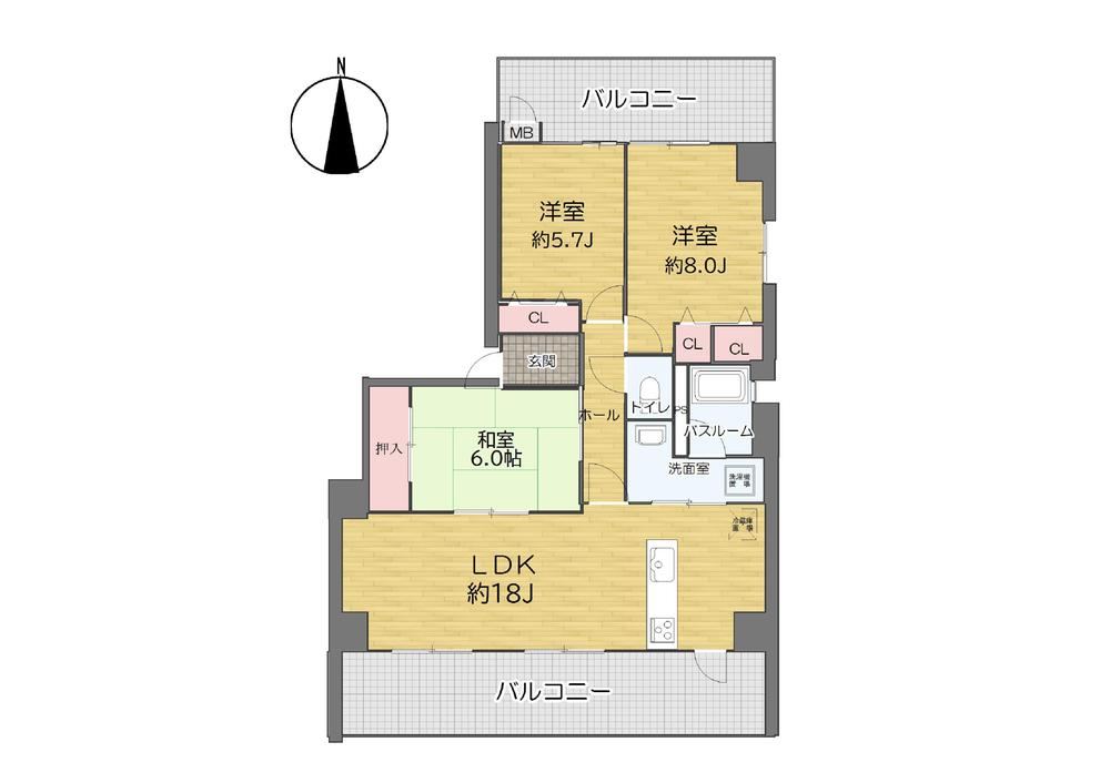 3LDK apartment in Sanda, Hyogo - Photo 1