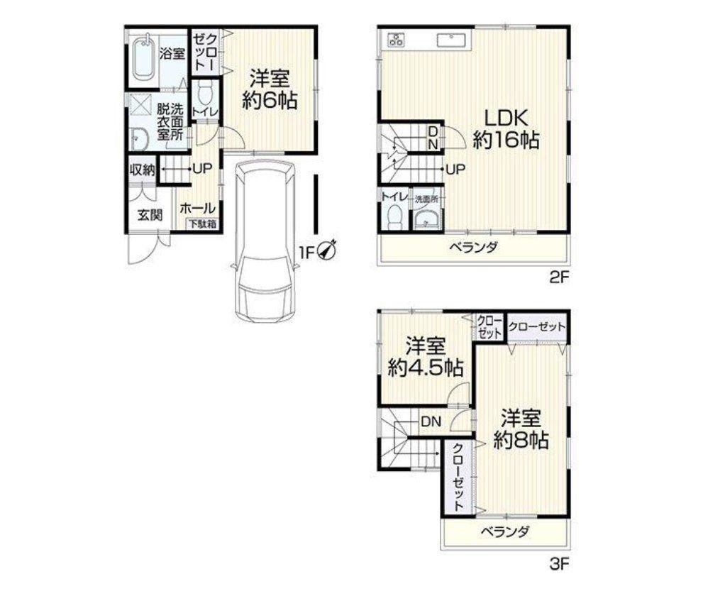 3LDK house in Nagata Ward, Kobe, Hyogo - Photo 1