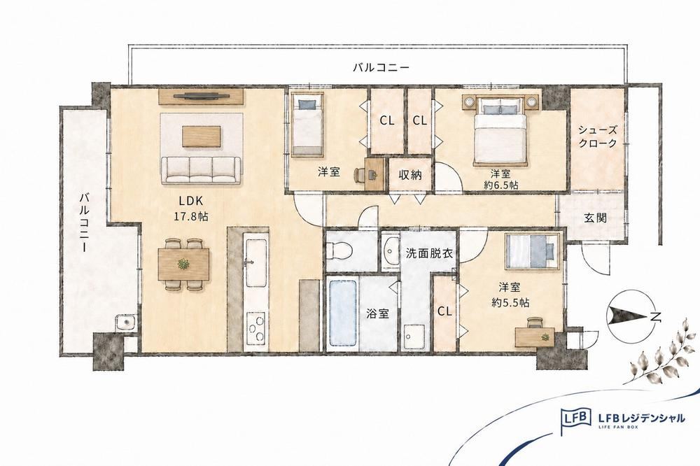 3LDK+S apartment in Beppu, Oita - Photo 1