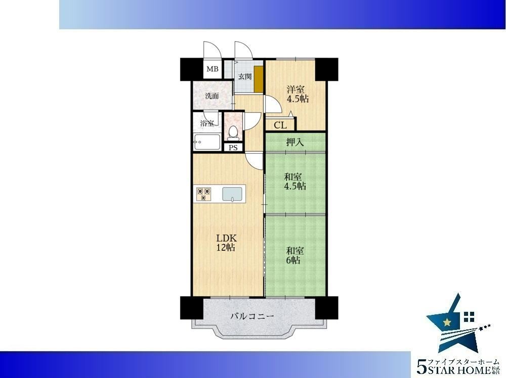 3LDK apartment in Akashi, Hyogo - Photo 1