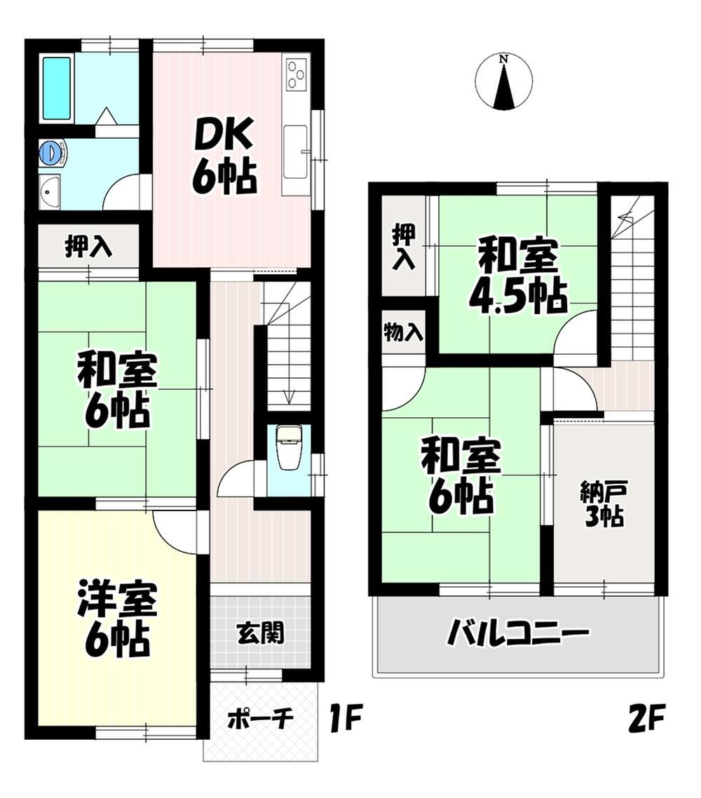 4DK+S house in Minato Ward, Nagoya, Aichi - Photo 1