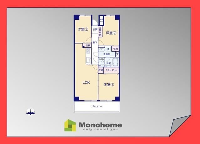 3LDK apartment in Koto Ward, Tokyo - Photo 1
