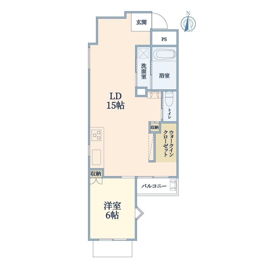 1LDK apartment in Sumiyoshi Ward, Osaka - Photo 1