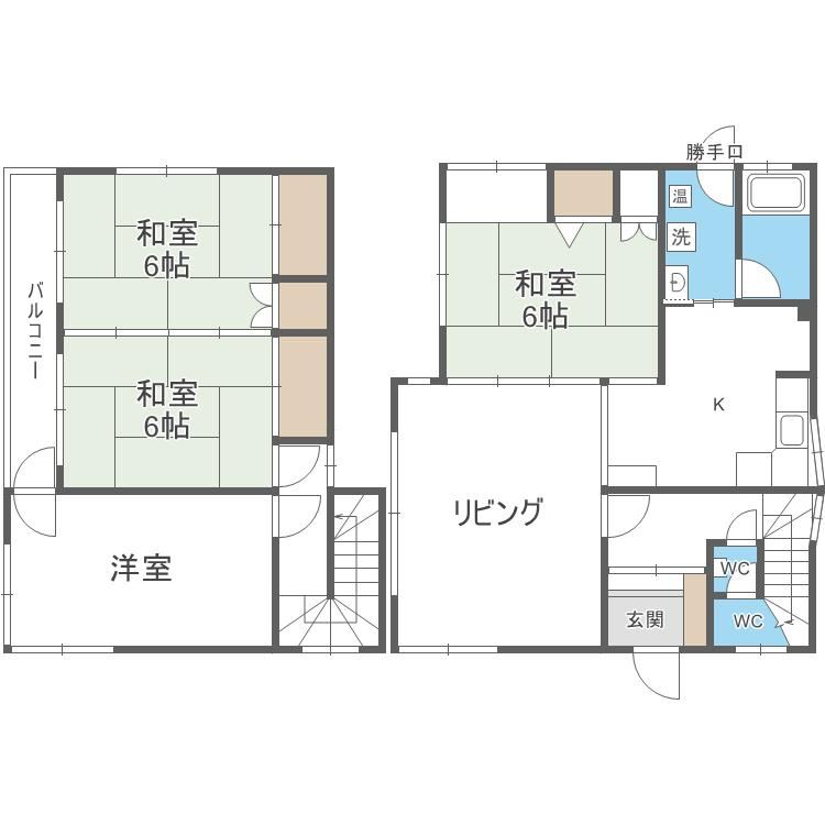 4LDK house in Kita Ward, Sapporo, Hokkaido - Photo 1