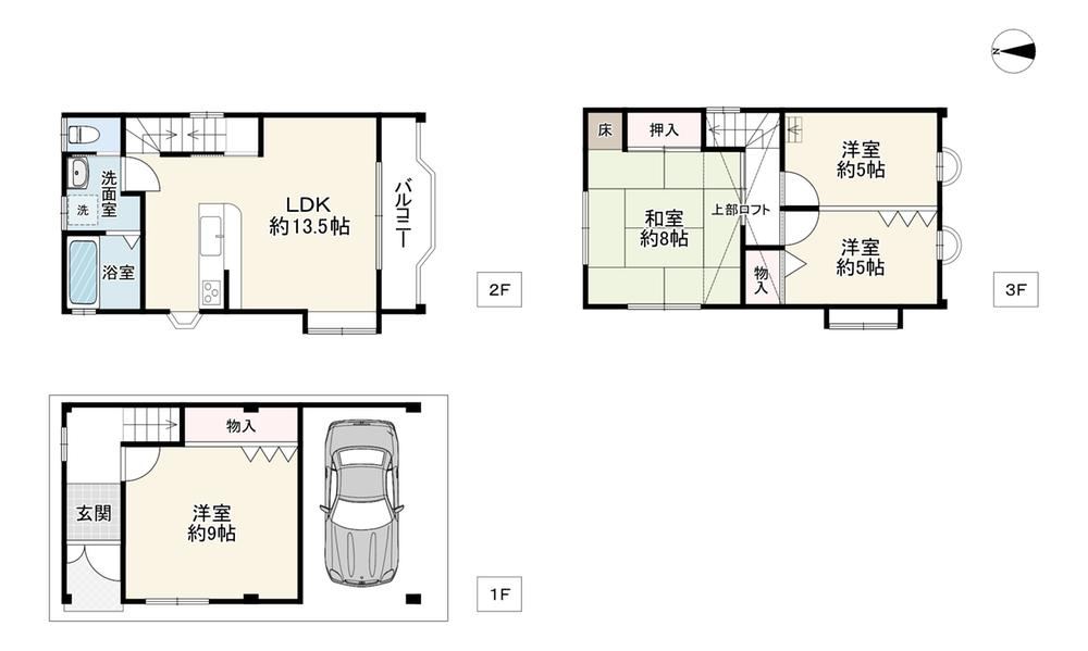 4LDK house in Hirano Ward, Osaka - Photo 1