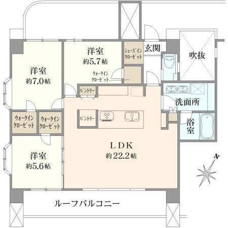 3LDK apartment in Bunkyo Ward, Tokyo - Photo 1