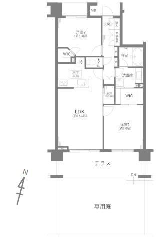 2LDK+S apartment in Soka, Saitama - Photo 1