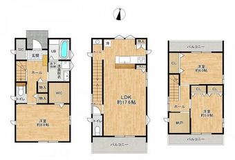 3LDK+S house in Iwata