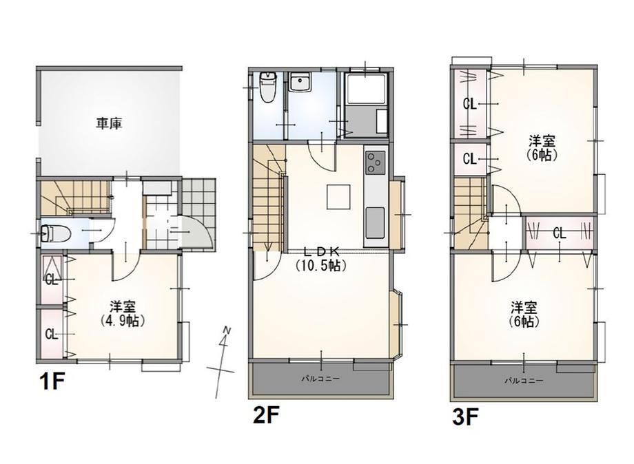 3LDK house in Shiki, Saitama - Photo 1