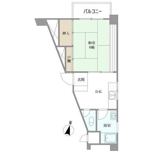 1DK apartment in Meguro Ward, Tokyo - Photo 1