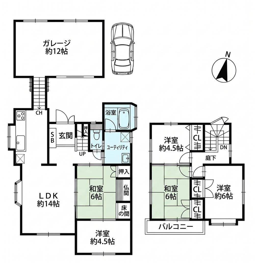 5LDK+S house in Minami Ward, Fukuoka - Photo 1