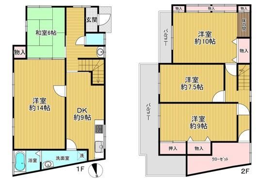 4LDK house in Wako, Saitama - Photo 1